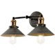 A thumbnail of the JONATHAN Y Lighting JYL7427 Rustic Dark Gray / Brass Gold