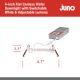 A thumbnail of the Juno Lighting WF4 ALO19 SWW5 90CRI CP6 M2 Alternate image