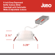 A thumbnail of the Juno Lighting WF4 DREG B ALO19 SWW5 90CRI M6 Alternate image