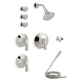 A thumbnail of the Kallista SCRIPT-10-PC-T-LV-SYSTM-2.5-OPT-1-TR-BS Nickel Silver