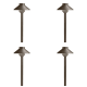 A thumbnail of the Kichler 1582027-4 Textured Architectural Bronze