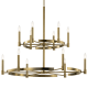 A thumbnail of the Kichler 52428 Brushed Natural Brass