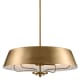 A thumbnail of the Kichler 52543 Brushed Natural Brass