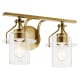 A thumbnail of the Kichler 55078 Brushed Brass