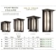 A thumbnail of the Kichler 49161 Kichler Portman Square Wall Lanterns in Old Bronze