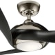 A thumbnail of the Kichler 300200 300200 in Satin Black with Silver Blades
