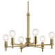 A thumbnail of the Kichler 52424 Brushed Natural Brass