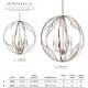 A thumbnail of the Kichler 43096 Montavello Collection in Polished Nickel from Kichler