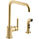 A thumbnail of the Kohler K-7508 Vibrant Brushed Moderne Brass