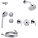 A thumbnail of the Kohler K-AWAKEN-B110-MS25-4E Polished Chrome