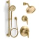 A thumbnail of the Kohler KSS-Tempered-4-RTHS Vibrant Brushed Moderne Brass