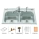 A thumbnail of the Kohler Toccata-K-3346-4-Package Stainless Sink / Brushed Bronze Basket Strainer