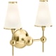 A thumbnail of the Kohler Lighting 27860-SC02 27860-SC02 in Polished Brass - Light On
