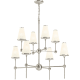 A thumbnail of the Kohler Lighting 27863-CH08 27863-CH08 in Polished Nickel - Light On