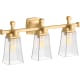 A thumbnail of the Kohler Lighting 31757-SC03 Brushed Moderne Brass