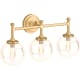 A thumbnail of the Kohler Lighting 31763-SC03 Brushed Moderne Brass