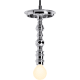 A thumbnail of the Kohler Lighting 23339-PE01 23339-PE01 in Polished Chrome Detail - Glass Removed