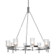 A thumbnail of the Kuzco Lighting CH338836 Polished Nickel / Clear Crystal