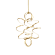 A thumbnail of the Kuzco Lighting CH93941 Antique Brass