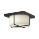 A thumbnail of the Kuzco Lighting FM45910 Black / Opal Glass