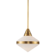 A thumbnail of the Kuzco Lighting PD348114 Vintage Brass / Matte Opal Glass