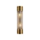 A thumbnail of the Kuzco Lighting WV348218 Vintage Brass / Clear Prismatic Glass