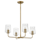 A thumbnail of the Lark 83454 Chandelier with Canopy - LCB