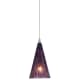 A thumbnail of the LBL Lighting Cone II Purple-Blue Fusion Jack Satin Nickel