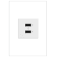 A thumbnail of the Legrand ARUSB2AA6 White