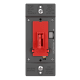 A thumbnail of the Legrand TSD4FBL3P Red