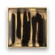 A thumbnail of the Linkasink VH006-06 Polished Brass with Black Tiger Prism Glass