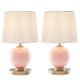 A thumbnail of the Lite Source LS-23662/2PK Antique Brass / Pink