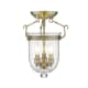 A thumbnail of the Livex Lighting 5081 Antique Brass