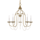 A thumbnail of the Livex Lighting 40795 Antique Brass