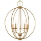 A thumbnail of the Livex Lighting 40915 Antique Gold Leaf