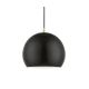 A thumbnail of the Livex Lighting 41181 Shiny Black / Polished Brass Accents