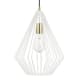 A thumbnail of the Livex Lighting 41325 Textured White / Antique Brass Accents