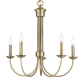 A thumbnail of the Livex Lighting 42685 Antique Brass