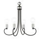 A thumbnail of the Livex Lighting 42924 Black with Brushed Nickel Accents