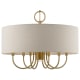 A thumbnail of the Livex Lighting 45427 Antique Gold Leaf / White Accents