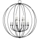 A thumbnail of the Livex Lighting 46690 Black with Brushed Nickel Accents