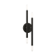 A thumbnail of the Livex Lighting 46771 Black / Brushed Nickel Accents