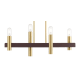 A thumbnail of the Livex Lighting 46864 Satin Brass with Bronze Accents