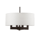 A thumbnail of the Livex Lighting 48784 Bronze / Antique Brass Accents
