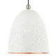 A thumbnail of the Livex Lighting 49108 White with Brushed Nickel Accents
