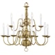 A thumbnail of the Livex Lighting 5012 Antique Brass
