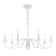 A thumbnail of the Livex Lighting 52167 Alternate Angle (Antique White)