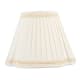 A thumbnail of the Livex Lighting S572 Off White French Oval Pleat Shantung Silk Shade with Fancy Trim