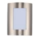 A thumbnail of the Maxim 54322 Stainless Steel / White Glass