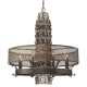 A thumbnail of the Metropolitan N6726 French Bronze with Jeweled Accents